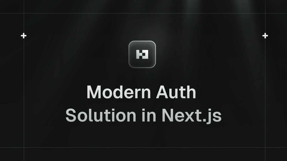 Modern Auth Solution in Next.js